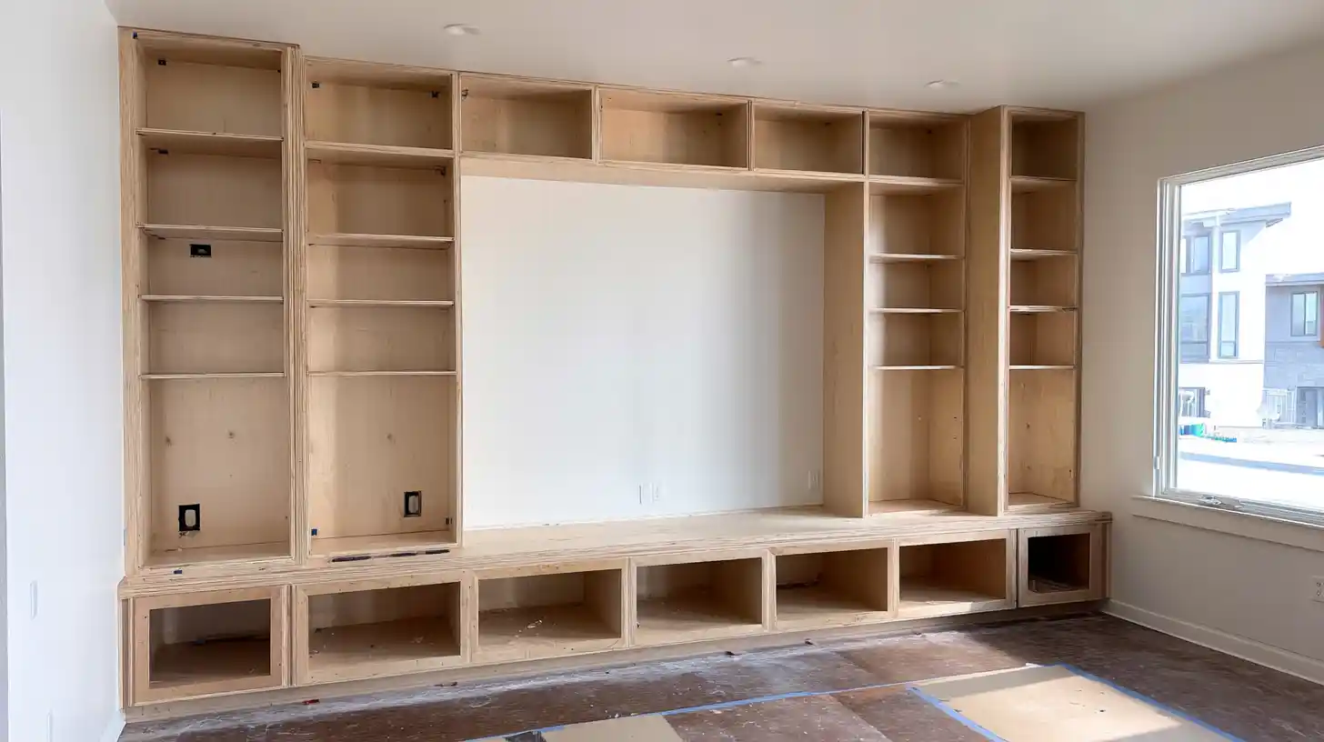 Custom cabinet construction showing Stockton Swift Fix handyman cabinet construction services in Stockton CA for new kitchen and storage builds